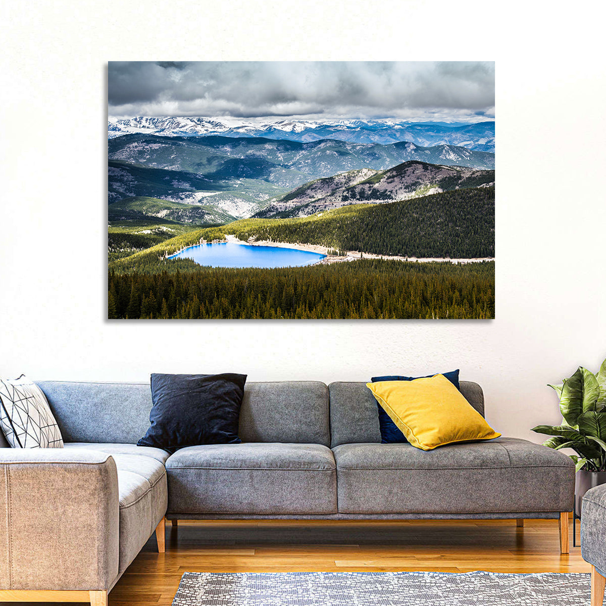Mt Evans Echo Lake View Wall Art