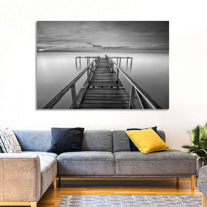Teluk Tempoyak Jetty at Dusk Wall Art