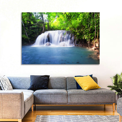 Erawan Waterfall Emerald Pool Wall Art