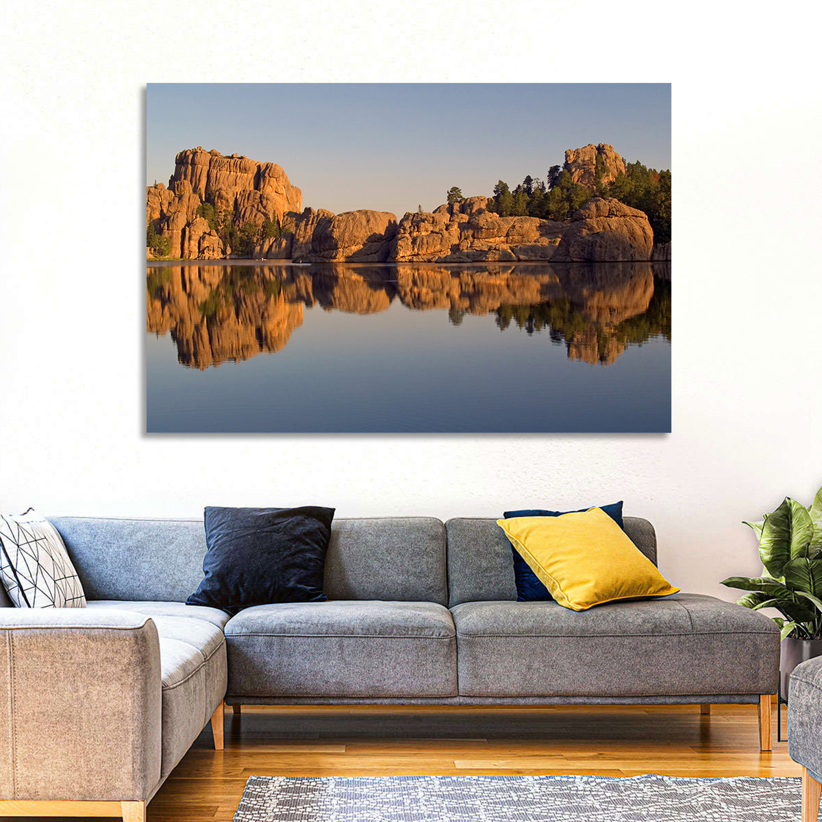 Sylvan Lake Reflection Wall Art