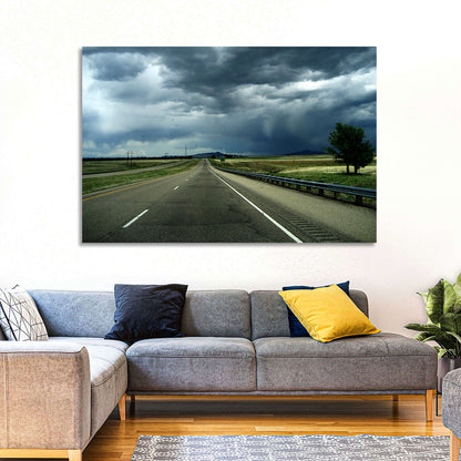 Stormy New Mexico Highway Wall Art