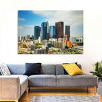 Downtown Los Angeles Skyline Cityscape Wall Art