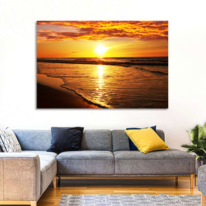 Thai Beach Sunset Wall Art