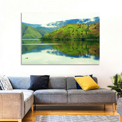 Lake Toba Reflection Wall Art