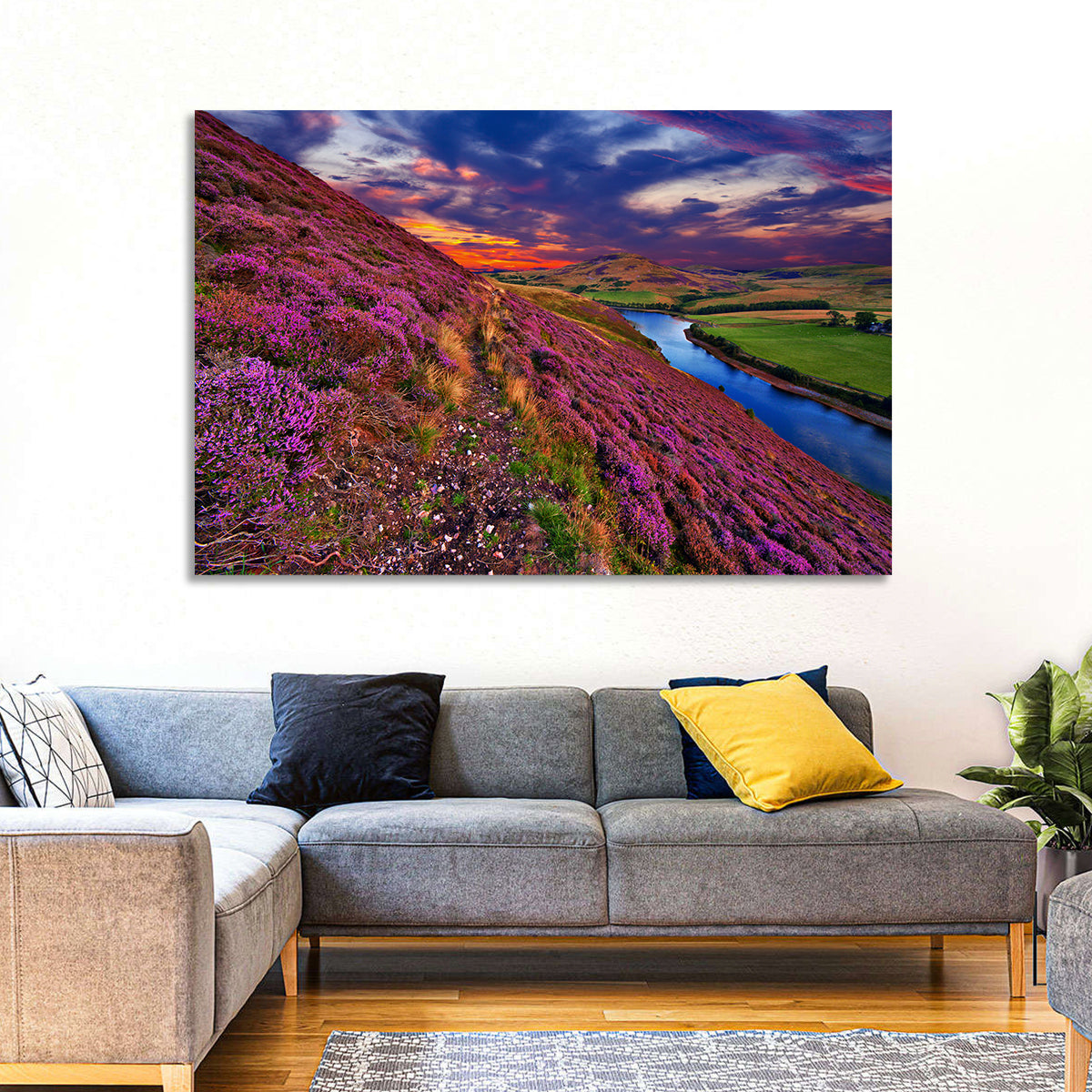 Pentland Hills Heather, Edinburgh Wall Art