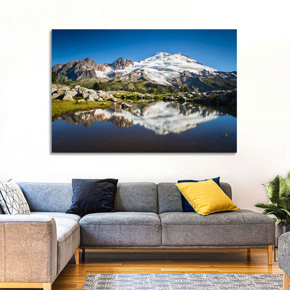 Snow-capped Mount Baker Wall Art
