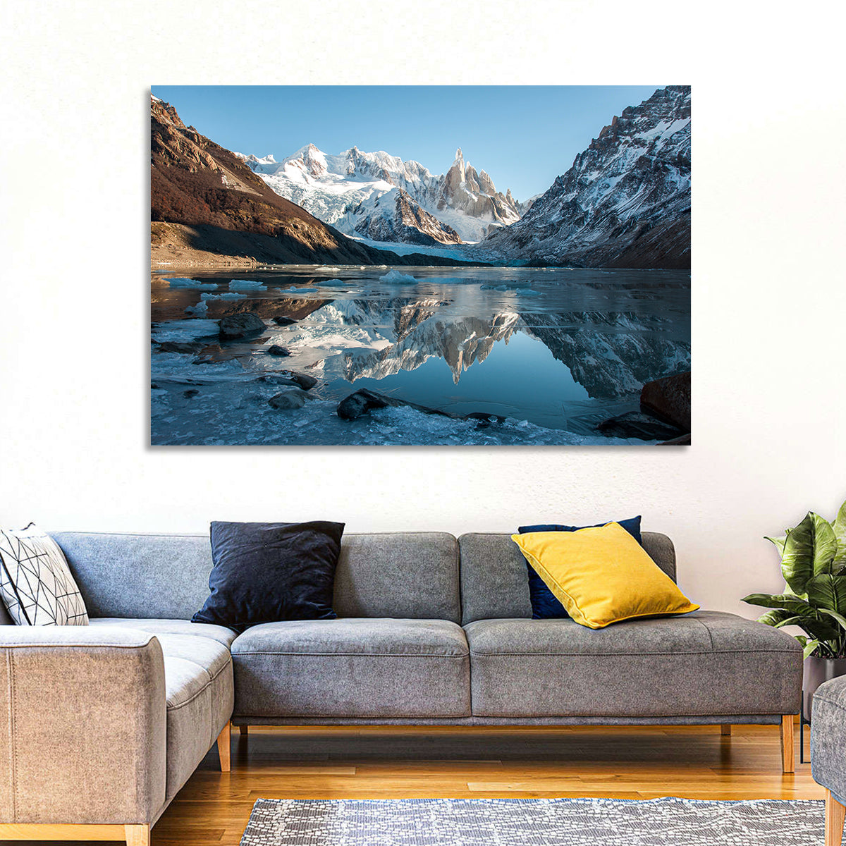 Cerro Torre Reflection, Laguna Torre Wall Art