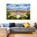 Schönbrunn Palace and Great Parterre Gardens Wall Art