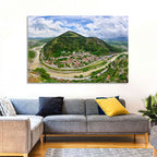 Berat Osum River View Wall Art