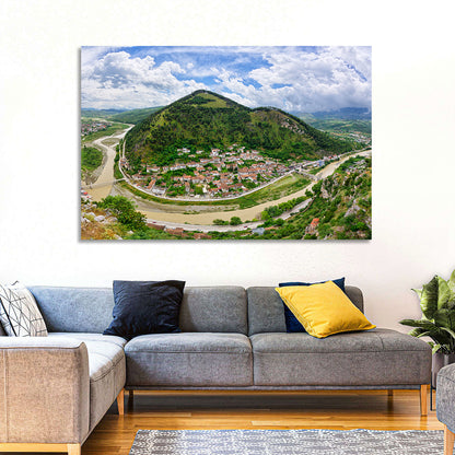 Berat Osum River View Wall Art