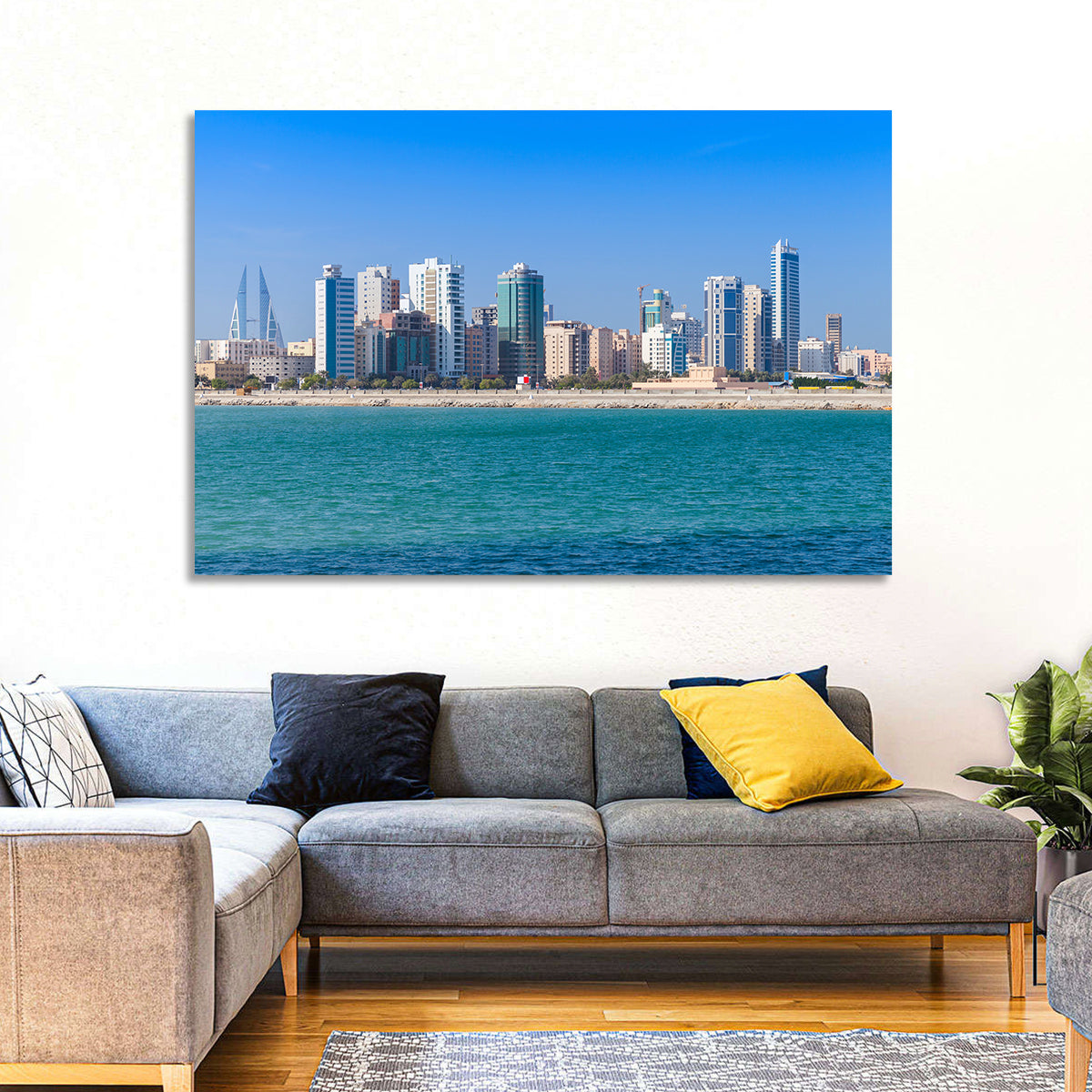 Manama Skyline, Bahrain Wall Art
