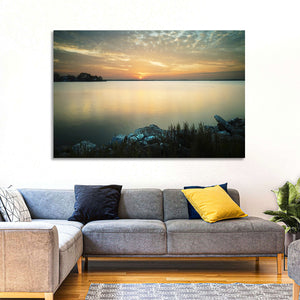 Lake Conroe Sunset Wall Art