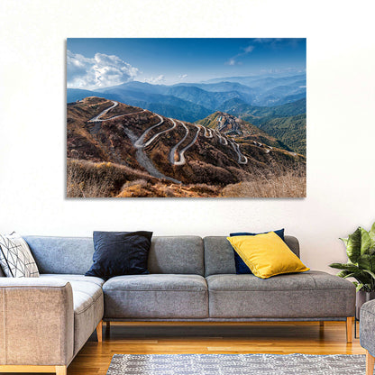 Zuluk Zig-zag Road, Sikkim Wall Art