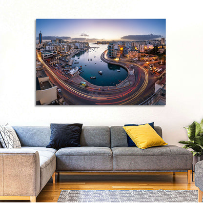 Spinola Bay Light Trails Wall Art