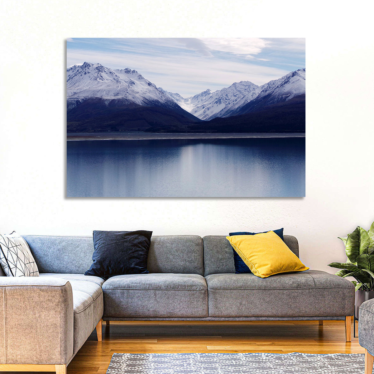 Lake Pukaki Reflection Wall Art