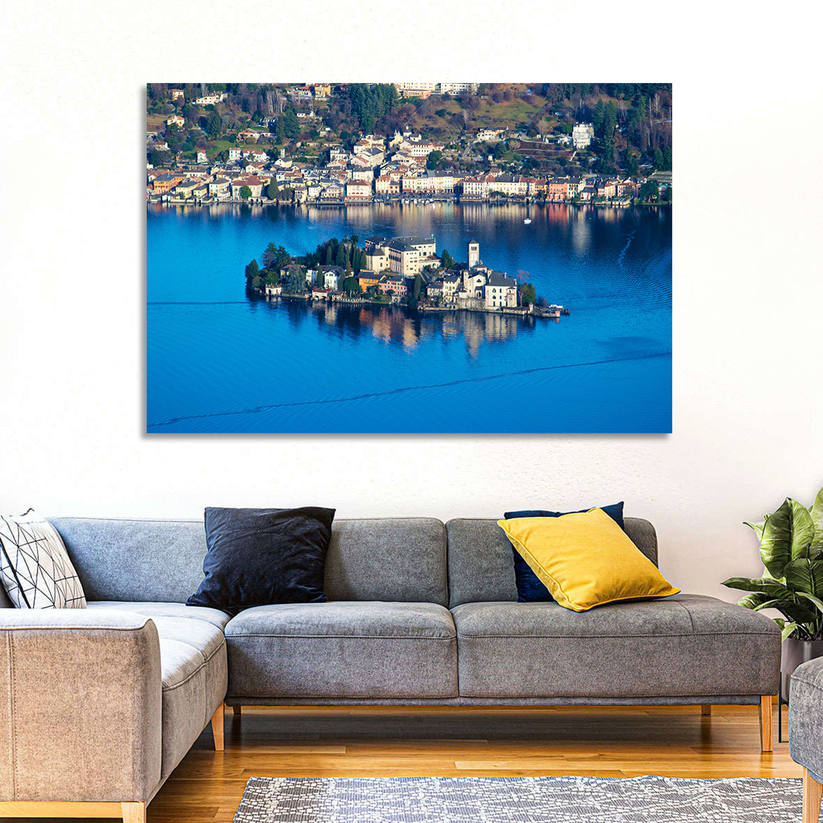 Isola San Giulio, Lake Orta Wall Art