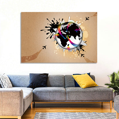 Global Travel Concept Wall Art