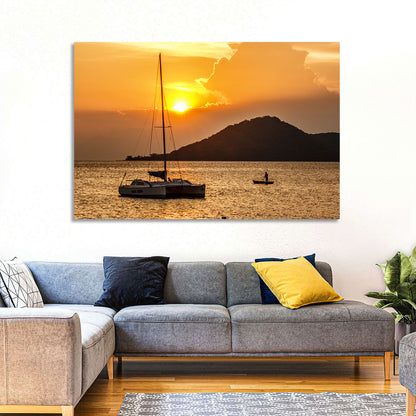 Mama Afrika Sunset, Lake Malawi Wall Art