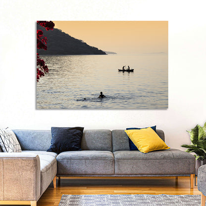 Lake Malawi Golden Hour Wall Art