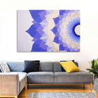 Sahasrara Chakra Lotus Mandala Wall Art