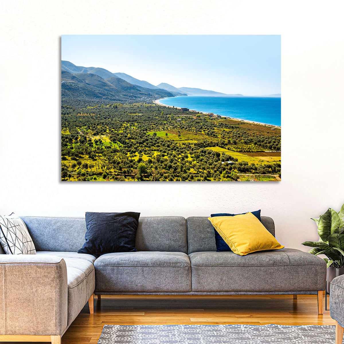 Borsh Coastline, Albania Wall Art