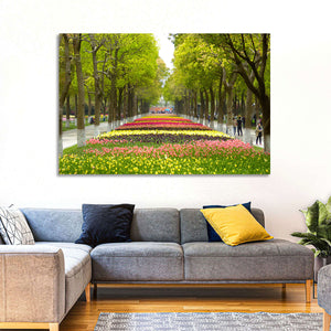 Tulips Garden Wall Art