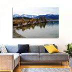 Mono Lake Tufa Towers with Mount Whitney Wall Art