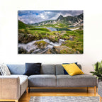Seven Rila Lakes View Wall Art