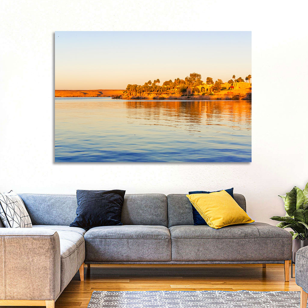 Lake Nasser Golden Hour Wall Art