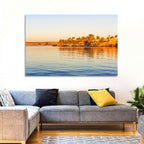 Lake Nasser Golden Hour Wall Art
