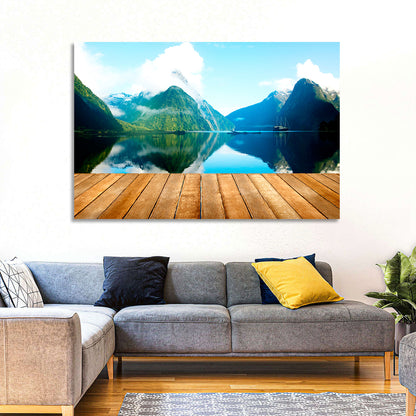 Mitre Peak at Milford Sound Wall Art