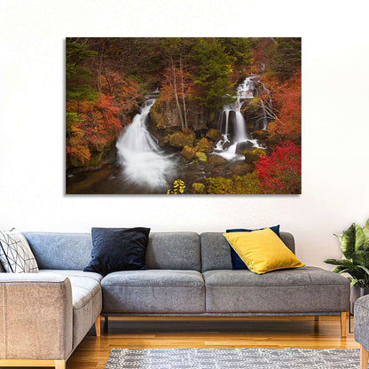 Ryuzu Falls Maple Cascade Wall Art