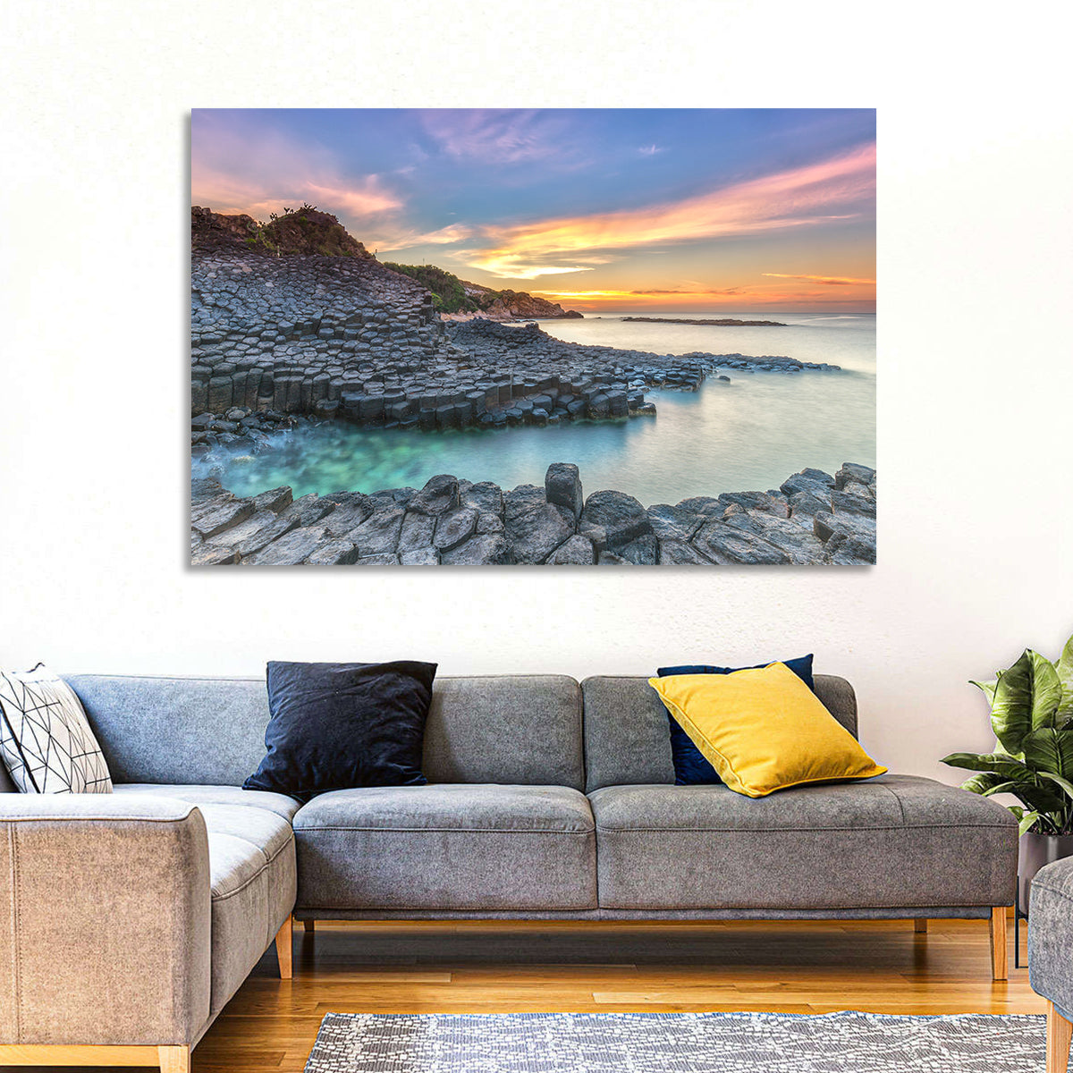 Giant Causeway Sunrise Wall Art