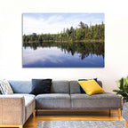 Peck Lake Shoreline Reflection Wall Art