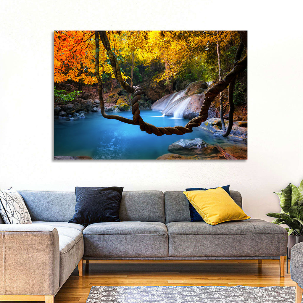 Erawan Waterfall Pool, Kanchanaburi Wall Art