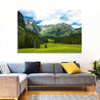 Arnibach Valley Summer Meadow Wall Art