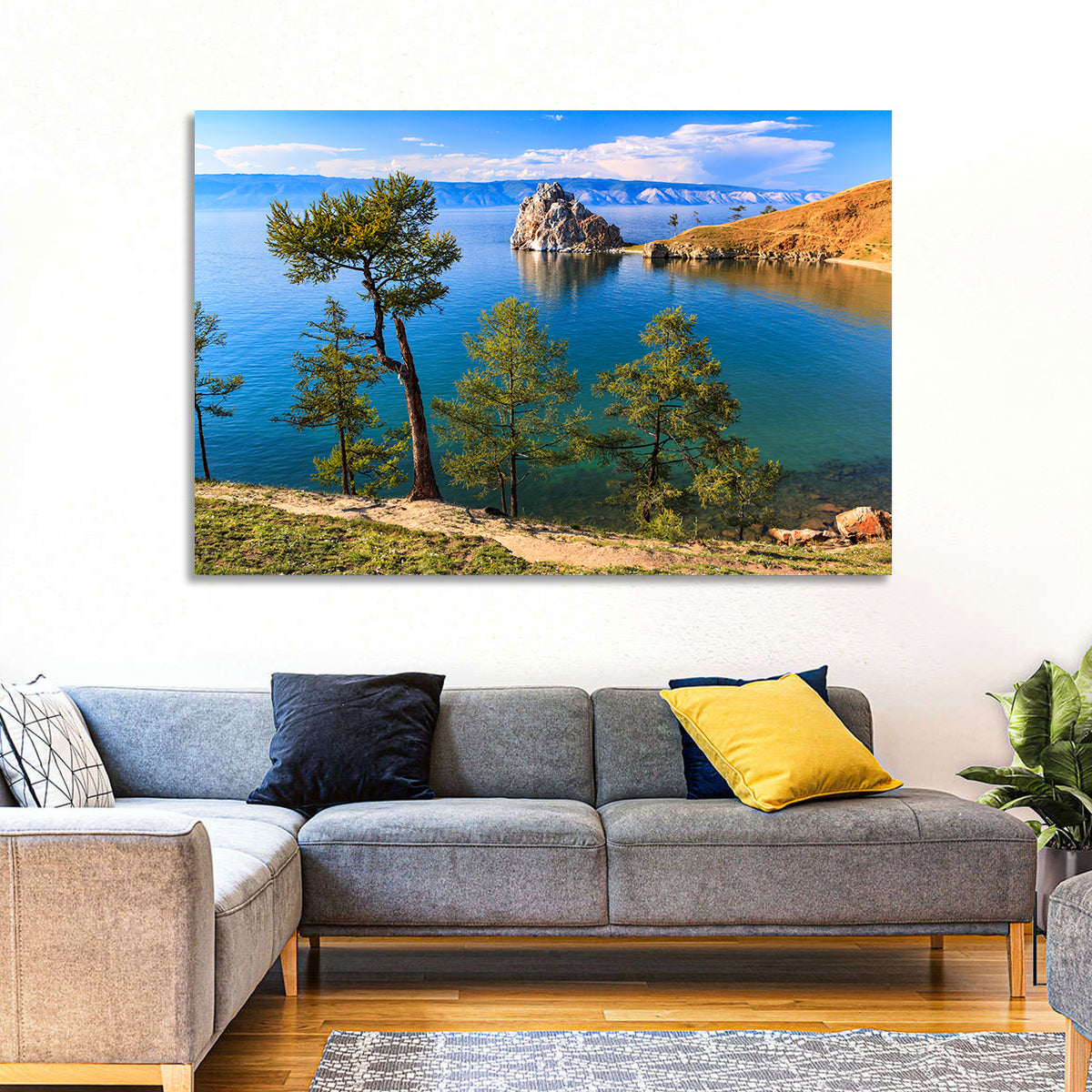 Shamanka Rock, Lake Baikal Wall Art