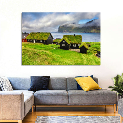 Saksun Village Landscape Wall Art