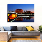 Tang Paradise Nightscape Wall Art