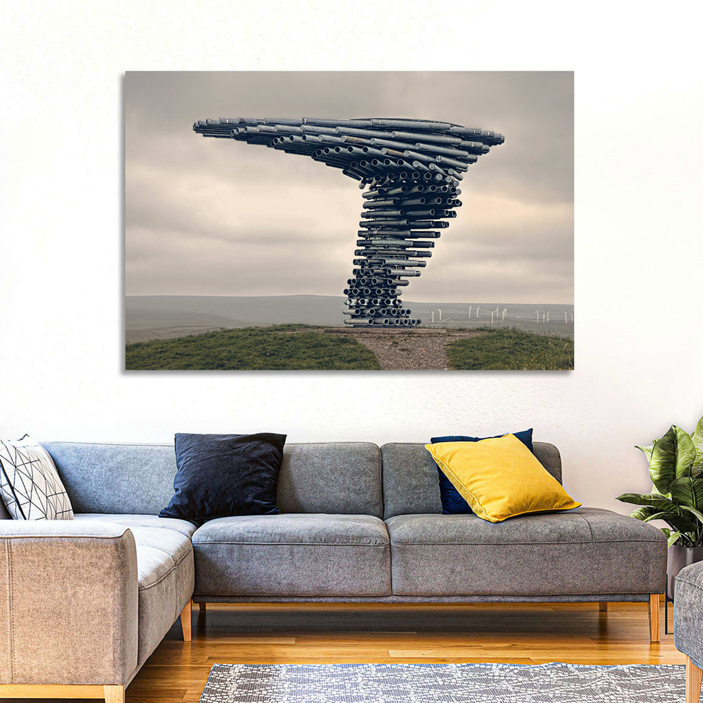 Singing Ringing Tree on Grassy Hill Wall Art