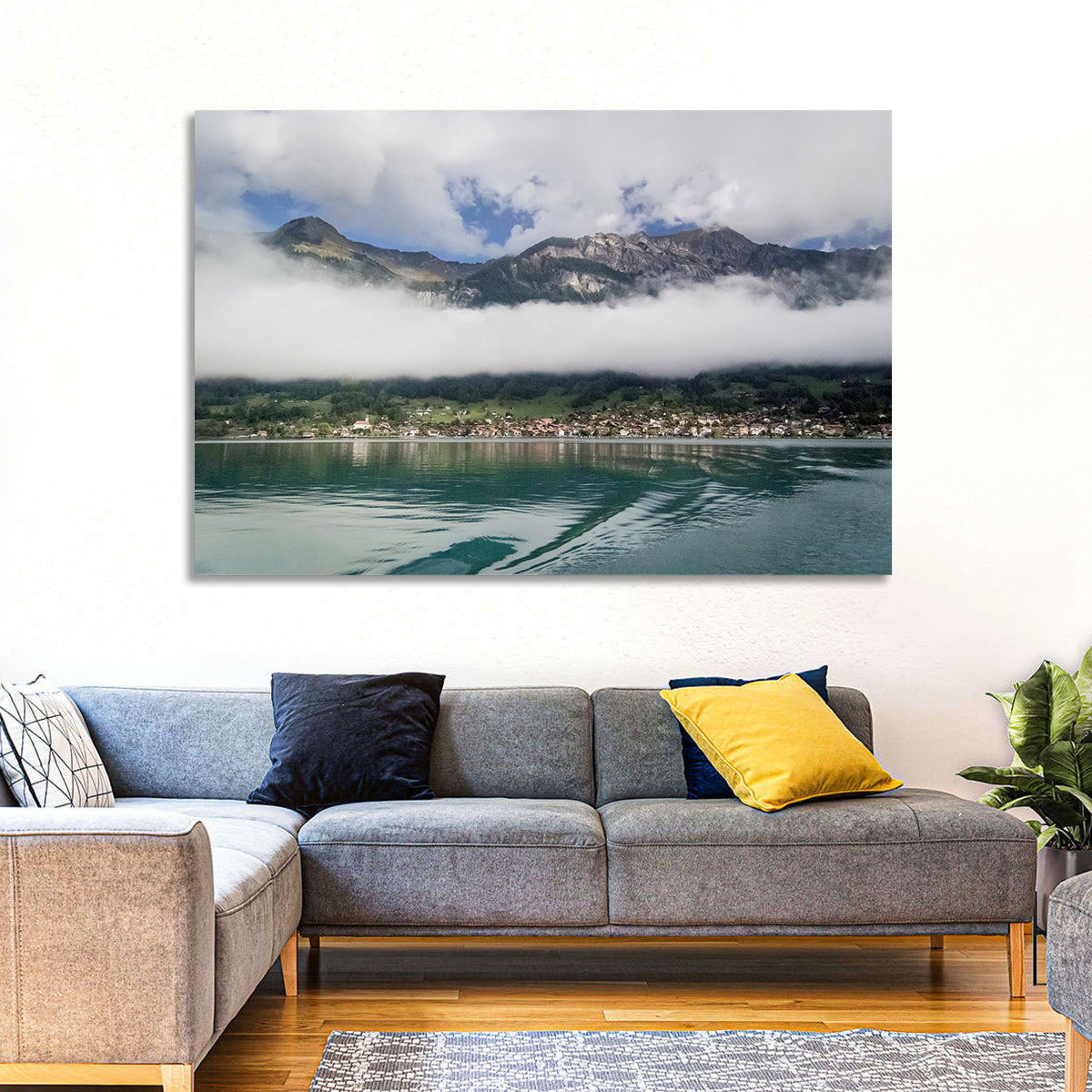Lake Brienz Reflection Wall Art