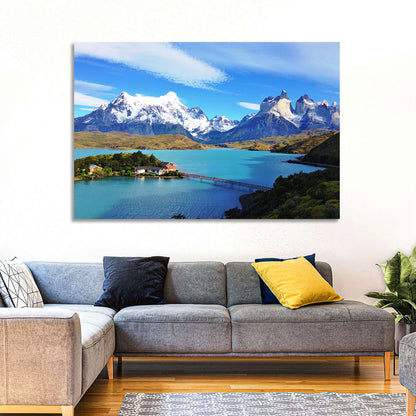 Pehoé Lake, Torres Del Paine Wall Art