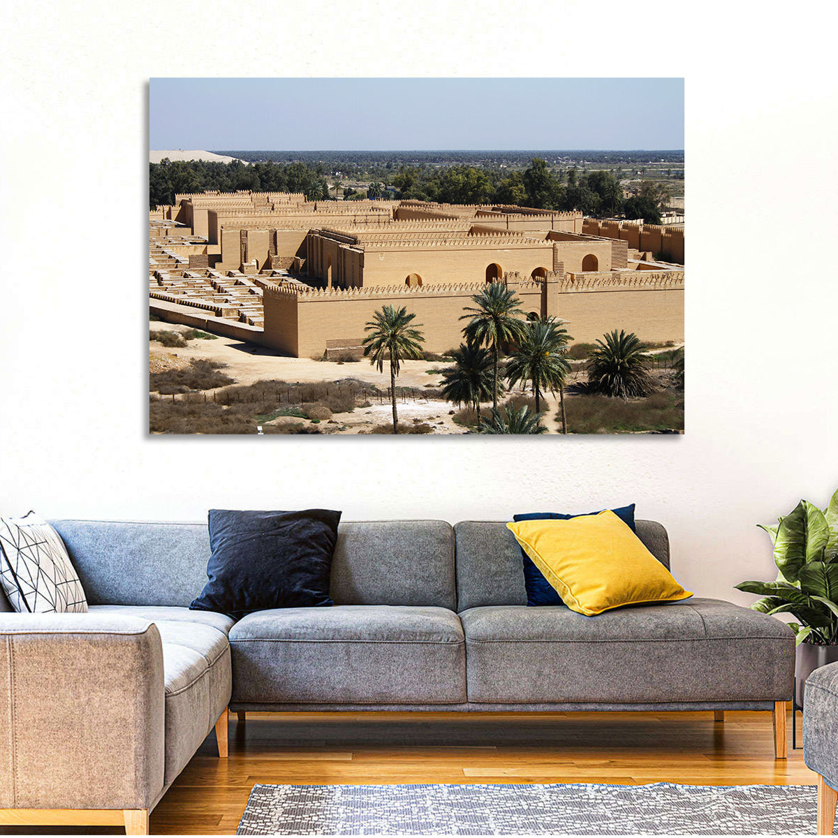 Babylon Palace Ruins Wall Art