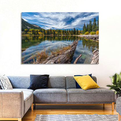 Autumn Lake Colorado Wall Art