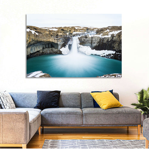 Aldeyjarfoss Basalt Waterfall Wall Art
