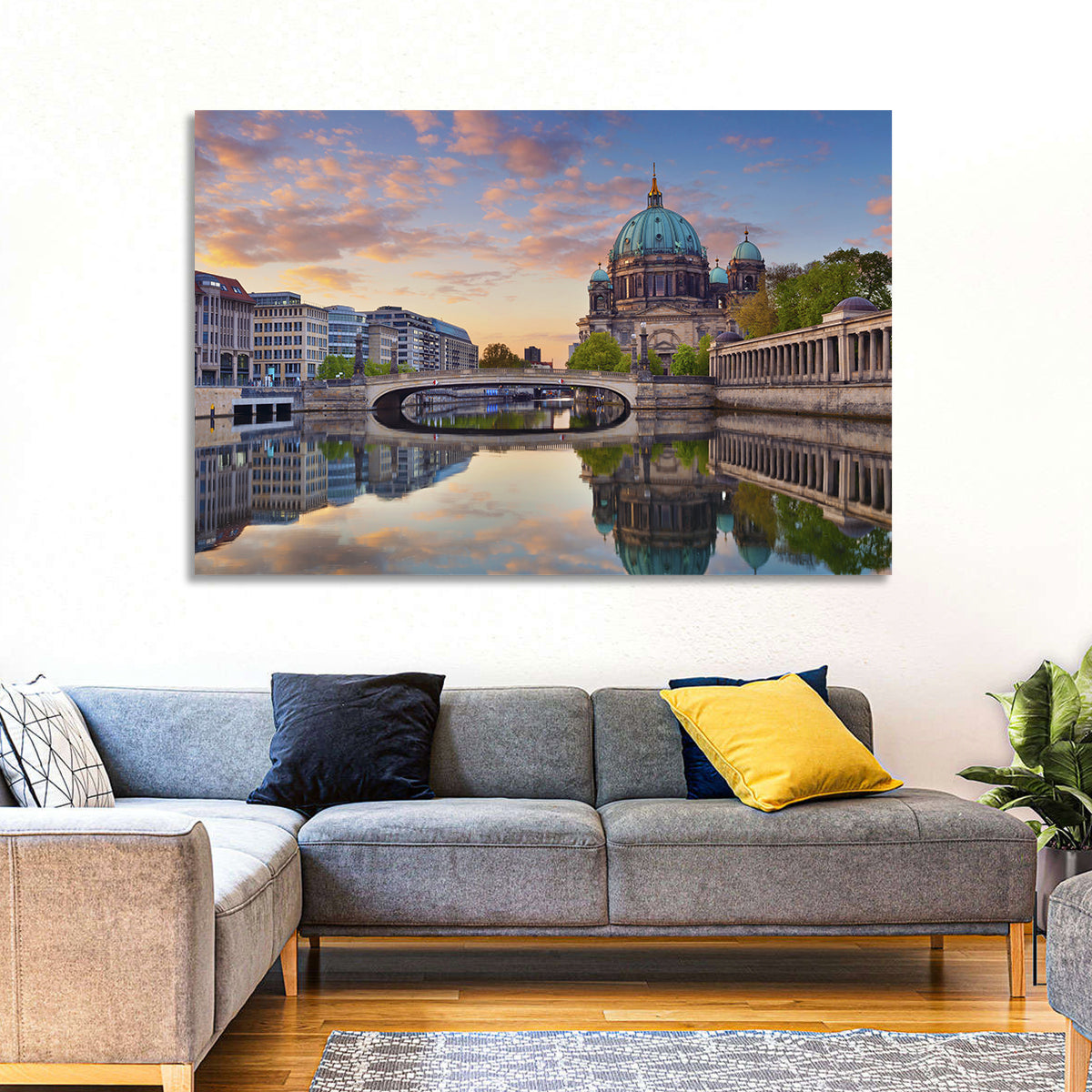 Golden Hour at Berlin Cathedral Wall Art