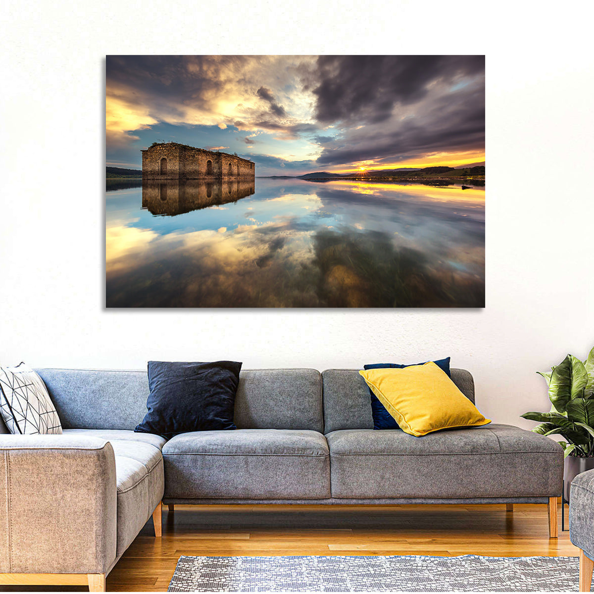 Sunken Church of Saint Ivan Rilski Wall Art