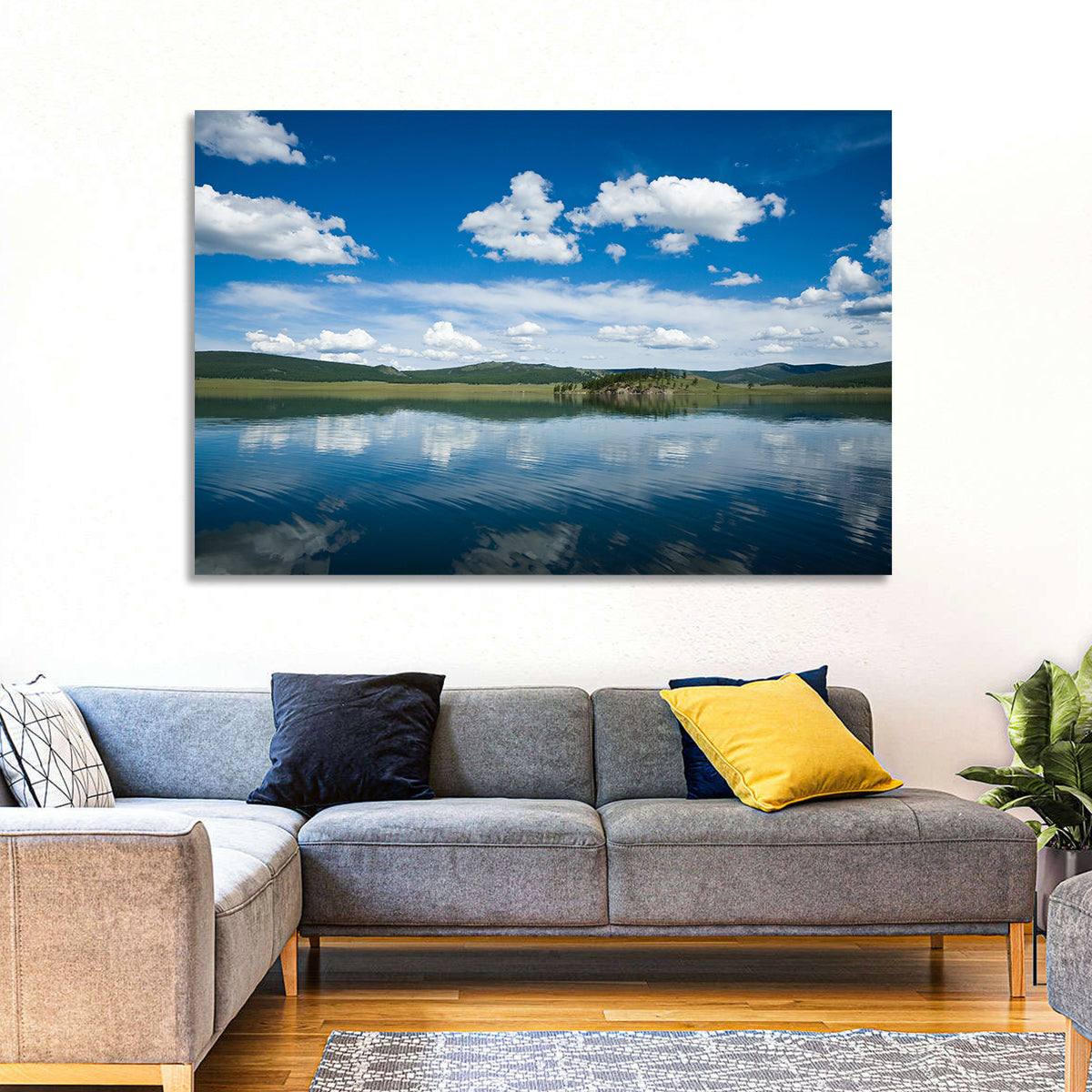 Lake Khovsgol Reflection Wall Art