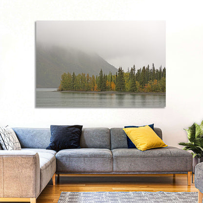 Kathleen Lake Autumn Shoreline Wall Art