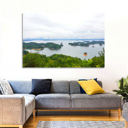 Qiandao Lake Islands View Wall Art